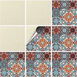 Set 100 buc. x Sticker Autocolant Faianta Decorativa "Kitchen Design" model K-FAI-877  - - Roveli