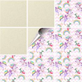 Set 100 buc. x Sticker Autocolant Faianta Decorativa "Kitchen Design" model K-FAI-669  - - Roveli