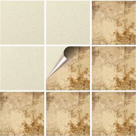 Set 100 buc. x Sticker Autocolant Faianta Decorativa "Kitchen Design" model K-FAI-762  - - Roveli