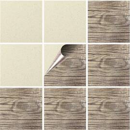 Set 100 buc. x Sticker Autocolant Faianta Decorativa "Kitchen Design" model K-FAI-773  - - Roveli
