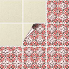 Set 100 buc. x Sticker Autocolant Faianta Decorativa "Kitchen Design" model K-FAI-809  - - Roveli