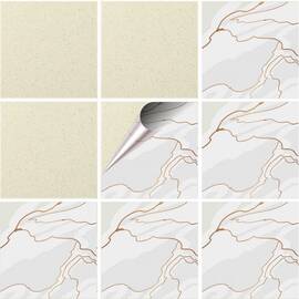 Set 100 buc. x Sticker Autocolant Faianta Decorativa "Kitchen Design" model K-FAI-457  - - Roveli