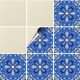 Set 100 buc. x Sticker Autocolant Faianta Decorativa "Kitchen Design" model K-FAI-477  - - Roveli