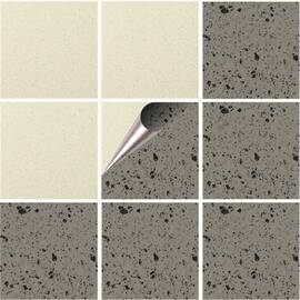 Set 100 buc. x Sticker Autocolant Faianta Decorativa "Kitchen Design" model K-FAI-537  - - Roveli