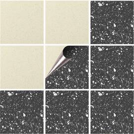 Set 100 buc. x Sticker Autocolant Faianta Decorativa "Kitchen Design" model K-FAI-538  - - Roveli