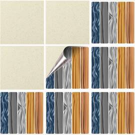 Set 100 buc. x Sticker Autocolant Faianta Decorativa "Kitchen Design" model K-FAI-543  - - Roveli
