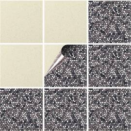 Set 100 buc. x Sticker Autocolant Faianta Decorativa "Kitchen Design" model K-FAI-553  - - Roveli