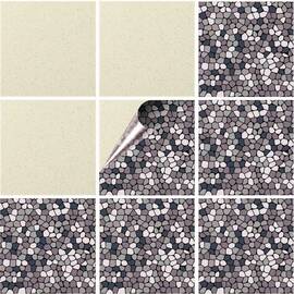 Set 100 buc. x Sticker Autocolant Faianta Decorativa "Kitchen Design" model K-FAI-571  - - Roveli