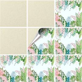 Set 100 buc. x Sticker Autocolant Faianta Decorativa "Kitchen Design" model K-FAI-577  - - Roveli