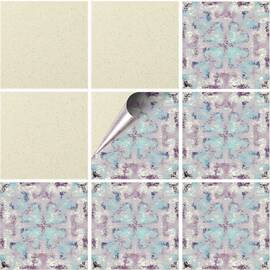 Set 100 buc. x Sticker Autocolant Faianta Decorativa "Kitchen Design" model K-FAI-625  - - Roveli