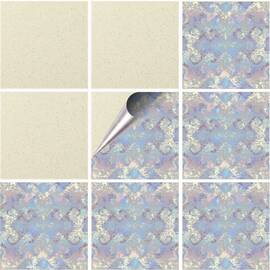 Set 100 buc. x Sticker Autocolant Faianta Decorativa "Kitchen Design" model K-FAI-626  - - Roveli