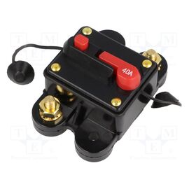 Siguranta automata auto 40A neagra 12÷48VDC 78x52x37mm - - Roveli