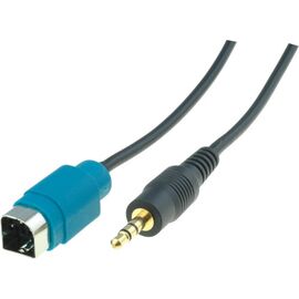 Adaptor AUX-IN, Jack 3,5mm pentru playere Alpine 4 - - Roveli