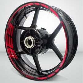 Set stickere moto pentru jante - Kawasaki Ninja 636 - - Roveli