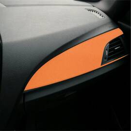 Folie Auto Colantare Trimuri, Model Catifea Orange, 100 x 45cm - - Roveli