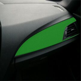 Folie Auto Colantare Trimuri, Model Catifea Verde, 100 x 45cm - - Roveli