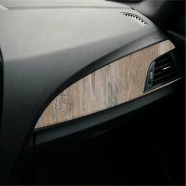 Folie Auto Colantare Trimuri, Model Lemn Rustic, 100 x 45cm - - Roveli