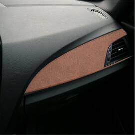Folie Auto Colantare Trimuri, Model Piele Maro, 100 x 45cm - - Roveli