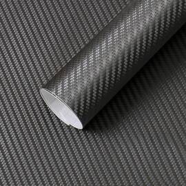 Folie colantare auto Carbon 3D - GRI ANTRACIT (1m x 1,27m) - - Roveli