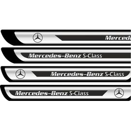Set protectii praguri CROM - Mercedes-Benz S-Class - - Roveli