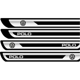 Set protectii praguri CROM - VW Polo - - Roveli