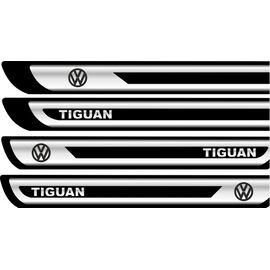 Set protectii praguri CROM - VW Tiguan - - Roveli