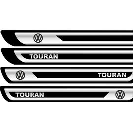 Set protectii praguri CROM - VW Touran - - Roveli