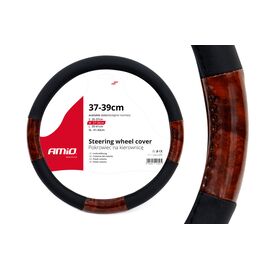 Husa volan imitatie lemn SWC-03-M (37-39cm) - - Roveli