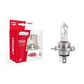 Set becuri cu halogen H4 12V 60 / 55W LumiTec SILVER + 100% DUO BOX - - Roveli