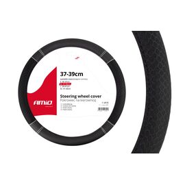 Husa volan neagra Honeycomb SWC-20-M (37-39cm) - - Roveli