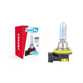 Bec halogen H11 12V 55W LumiTec SuperWhite + 120% - - Roveli