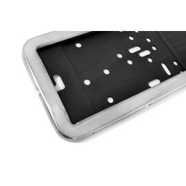 Suport numar inmatriculare din INOX, LPF 001 - - Roveli