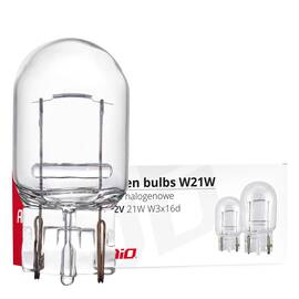 Set 10 becuri cu halogen T20, W21W, W3x16d, 12V - - Roveli