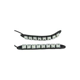 Lumini de zi DRL cu functie de semnalizare FLOW 12V. COD: BO8LED - - Roveli