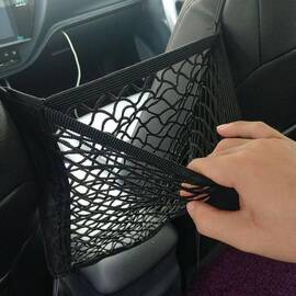 Organizator auto din plasa elastica pentru depozitare bagaje - - Roveli