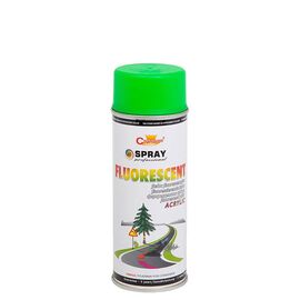 Spray Vopsea Fluorescent 400ml Verde Champion Color - - Roveli