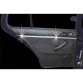 Ornament cromat adeziv - latime 10mm - AURIU - lungime 10m - - Roveli