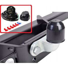 Kit cablaj pentru montaj carlig remorca, priza cu 7 pini, lungime cablu 1,5m - - Roveli