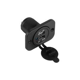 Mufa montaj bricheta auto incarcare 2 X USB 3.1 Cod: PY-CHR0001 - - Roveli