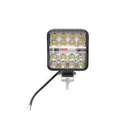 Lampa proiector combinata 26 LED-uri 9-80V 6500K 84x21x84mm IP67 Cod: BK69405 - - Roveli