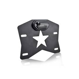 Suport numar inmatriculare cu lampa LED  ATV/UTV compatibil MAVERICK  Cod: RZR-064 - - Roveli
