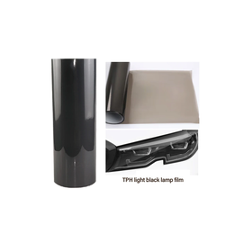 Folie protectie faruri/stopuri material TPH Light Black PREMIUM  60x60cm  Cod: LM-TPH04 - - Roveli