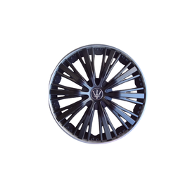 Set 4 capace roti model EVO negru+argintiu 16"  Cod: WM4-1SL-16 - - Roveli