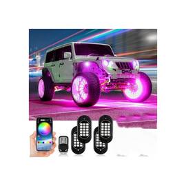 Kit Lumini submasina RGB ROCK LIGHT 4 module Cod : HH-RY164 - - Roveli