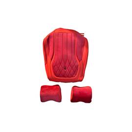 Huse auto universale 9D PREMIUM imitatie piele + alcantara  Culoare:Rosu Cod:1213-2 - - Roveli