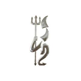 Abtibild DRACUSOR EMBLEMA DZ-37 ARGINTIU - - Roveli