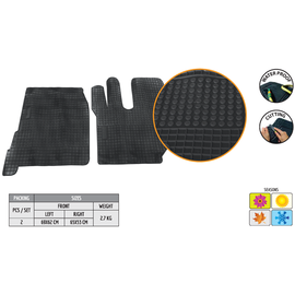 Covorase camion ECO compatibil VOLVO FH12, FH16 1993-> ( COD: ECO5188 ) - - Roveli