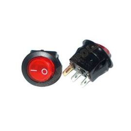 Buton 602AB2  12V 2 faze cu LED - - Roveli