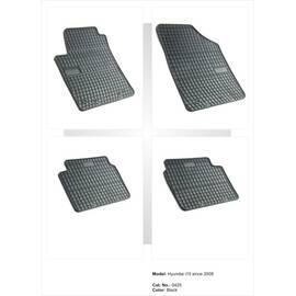 Covoare cauciuc HYUNDAI i10 2007-2013 ( 0425 P50 ) - - Roveli
