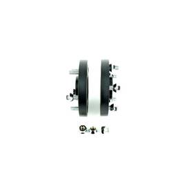 Distantier jante auto  4x108 de 20mm  63.3mm  Negru /  prindere dubla /  prezoane incluse - - Roveli